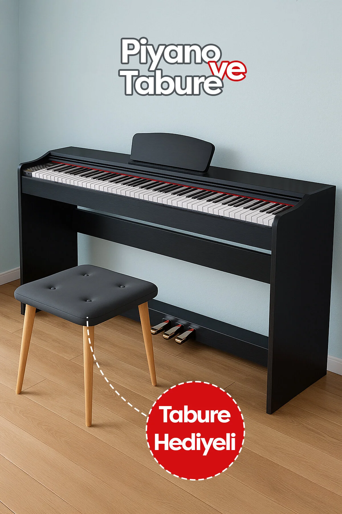پیانو BL 8820 دیجیتال 88 چوبی Hendest