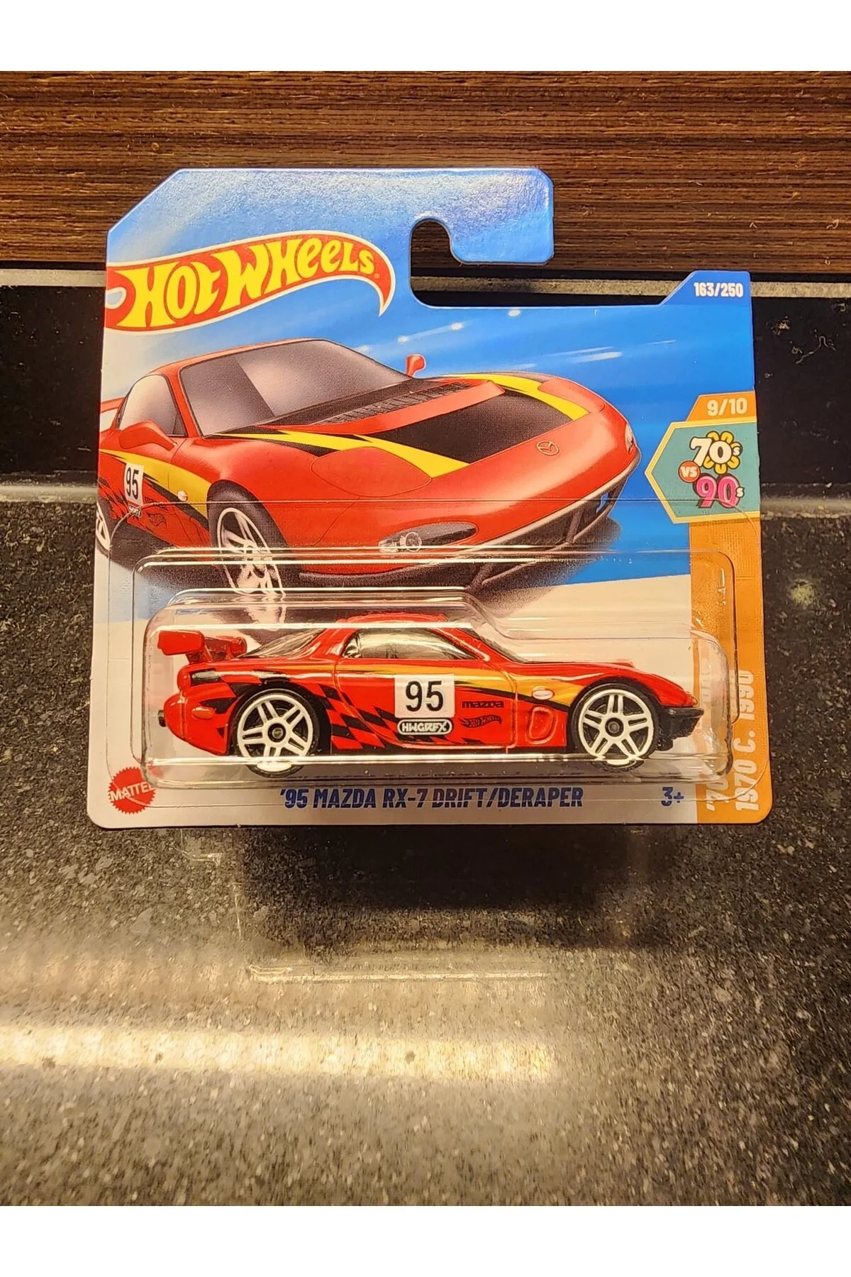 مدل خودرو 1 64 مزدا RX 7 DRIFT 1995 از ترکیه HOT WHEELS