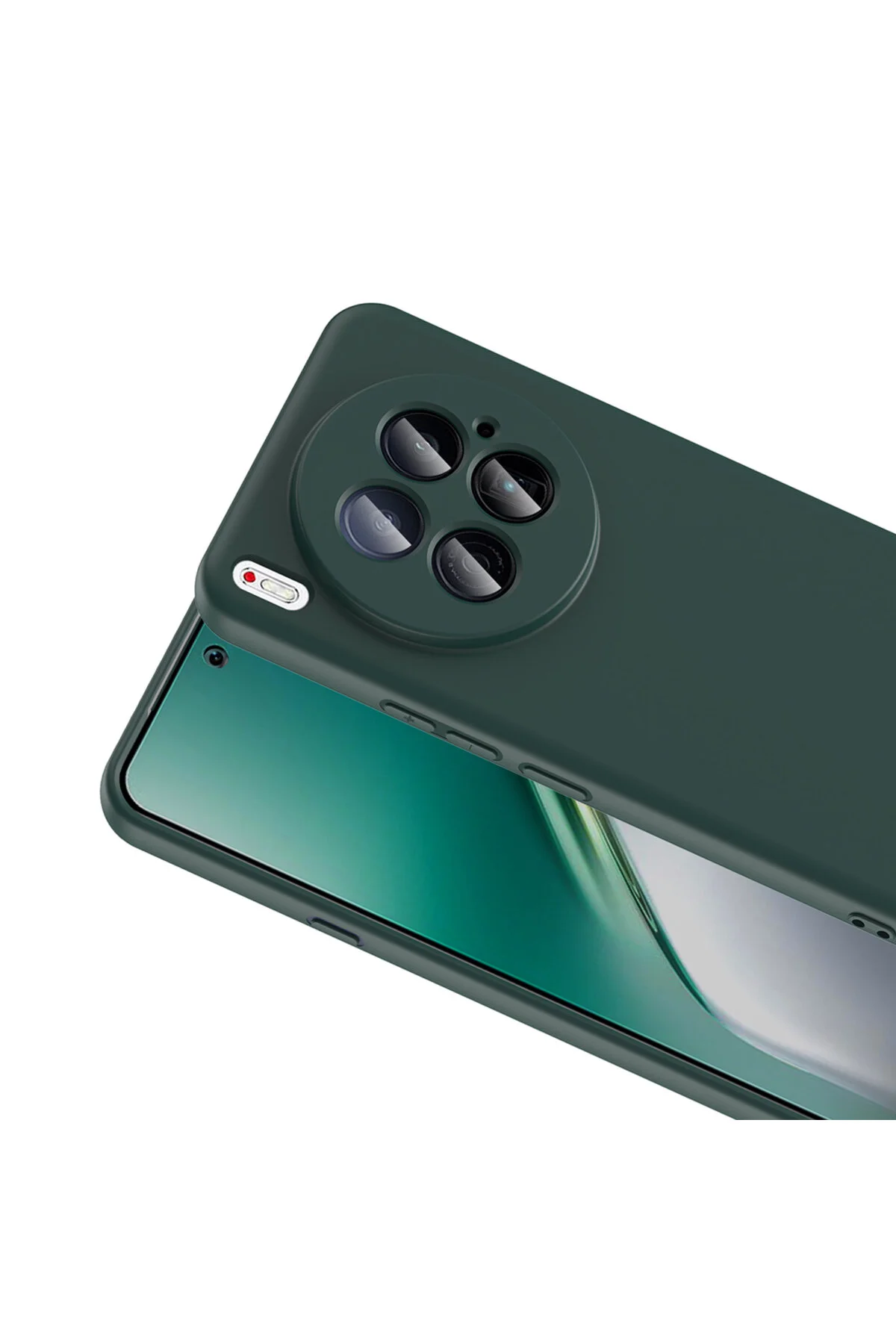 کاور و قاب دوربین TECNO CAMON 40 PREMIER 5G CASE MATE با پوشش مخملی صاف در داخل سیلیکونی شیک kılıffuarı
