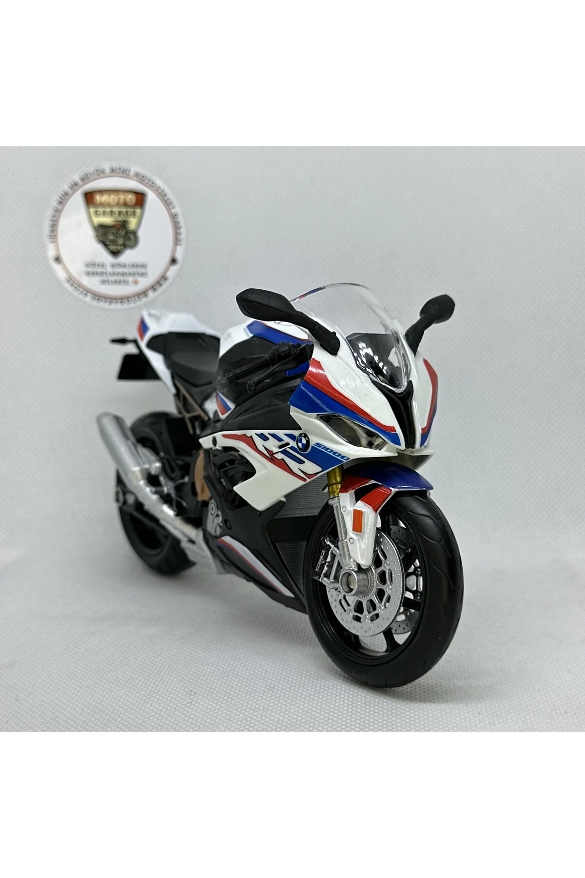 مدل خودرو موتورسیکلت BMW S1000RR 1:12 MAISTO DIECAST – مجموعه بدنه فلزی اورجینال MotoGarage