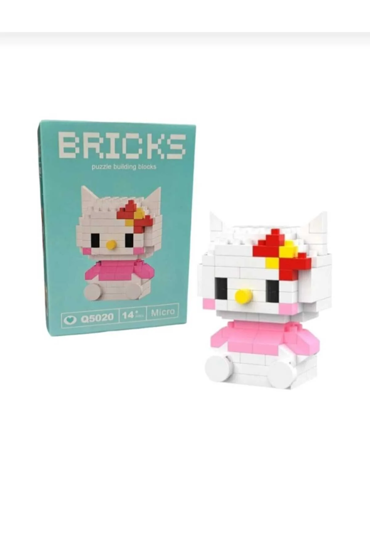 لگو و اسباب بازی های ساخت محور BRICKS HELLO KITTY LEGO – CUTE SANRIO CHARACTER MINI BUILDING TOY از ترکیه BTİCARET