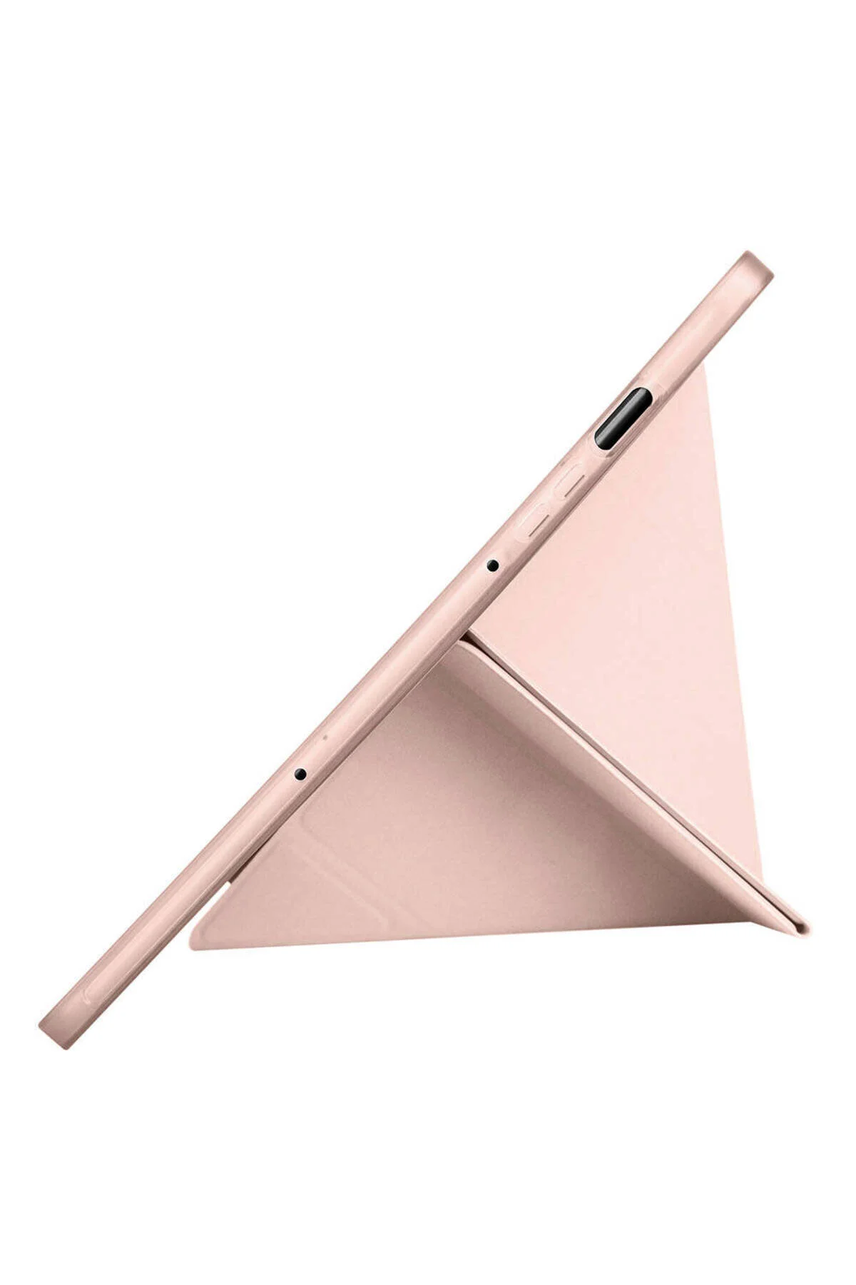 کاور تبلت قاب پایه سه‌گانه تاشو سازگار با GALAXY TAB S10 LITE محفظه قلم رزگلد Mobicas