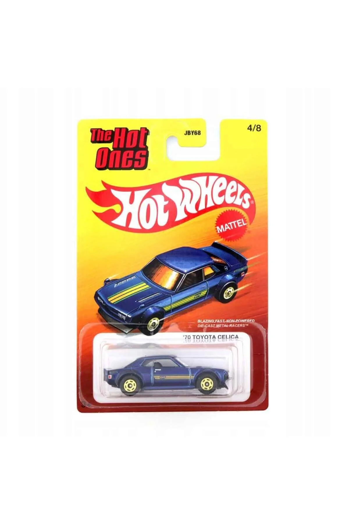 اسباب بازی های فیگور دیگر THE HOT ONES DIE CAST CARS 70 TOYOTA CELICA JBY72 از ترکیه HOT WHEELS