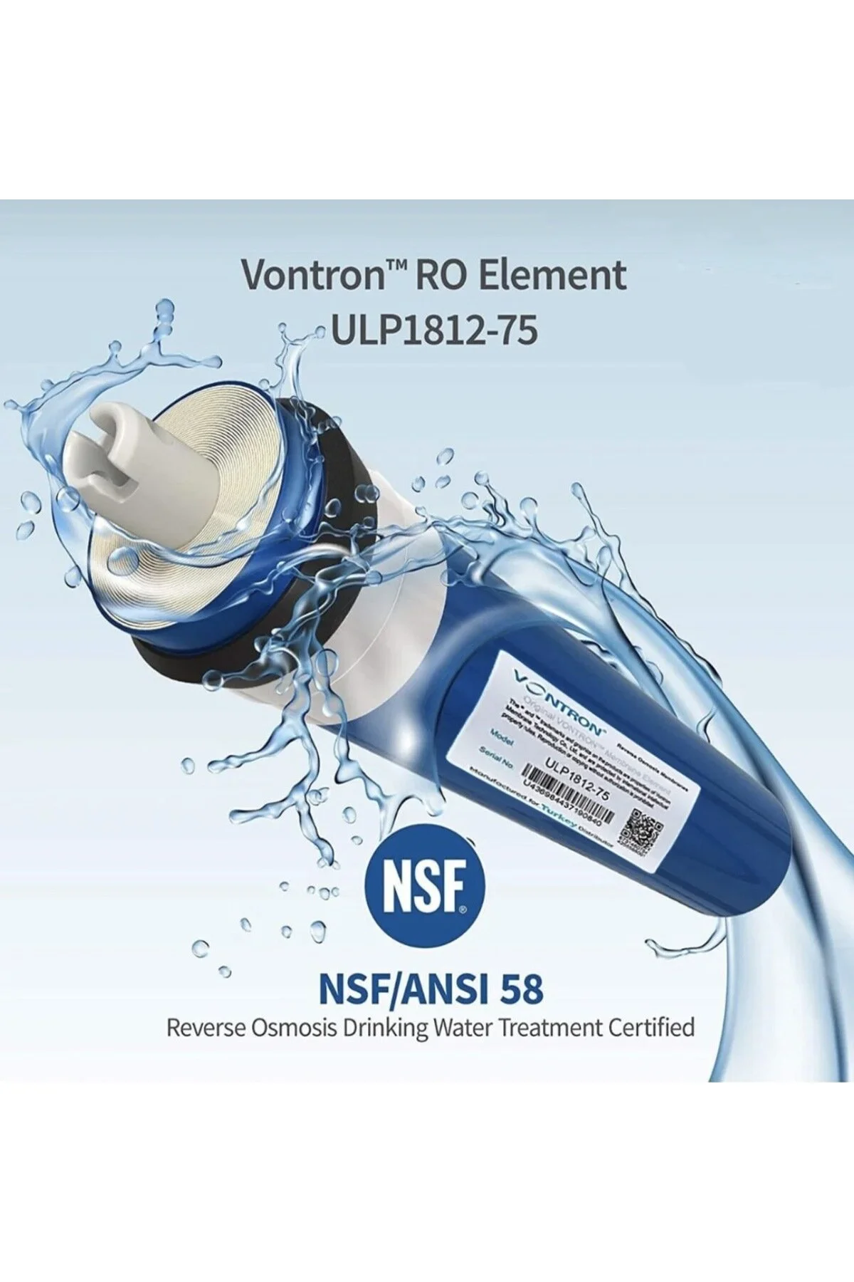 لوازم جانبی تصفیه کننده آب غشاء اورجینال VONTRON