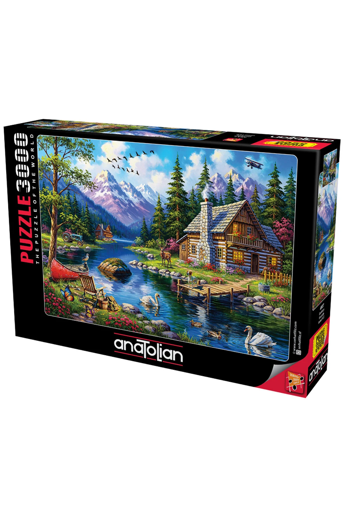 پازل اره منبت کاری مویی 3000 تکه DEREBOYU 4937 Anatolian Puzzle