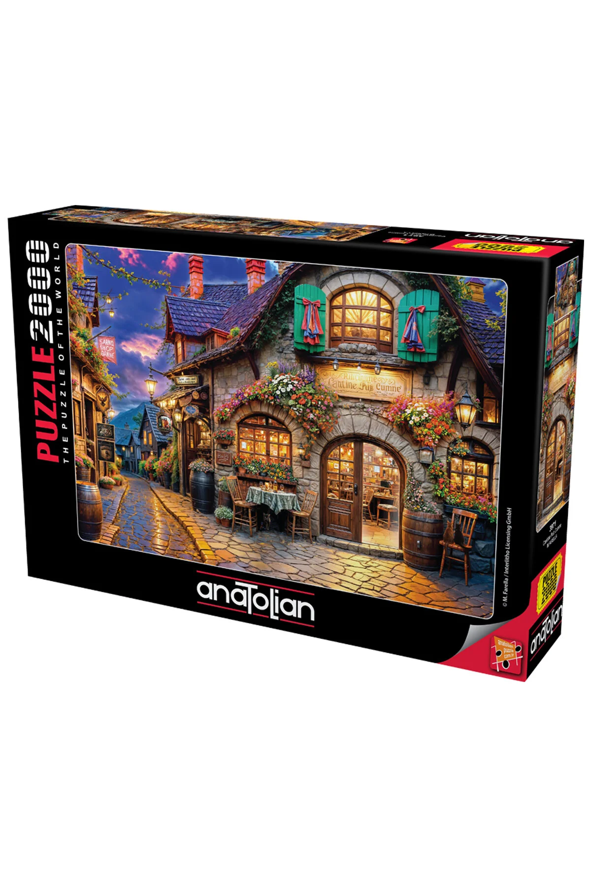 پازل اره منبت کاری مویی 2000 PIECE CANTINE PUB CUMNE 3971 Anatolian Puzzle