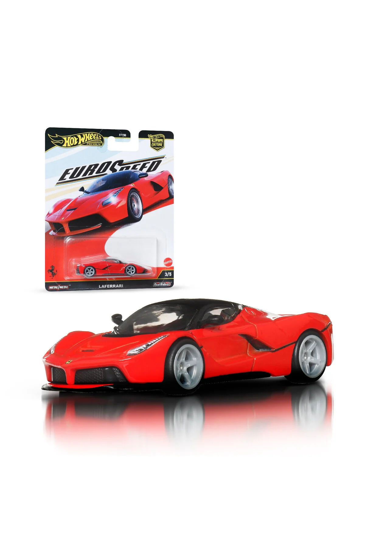 ماشین اسباب بازی فرهنگ خودرو ممتاز سرعت یورو لافراری از ترکیه HOT WHEELS
