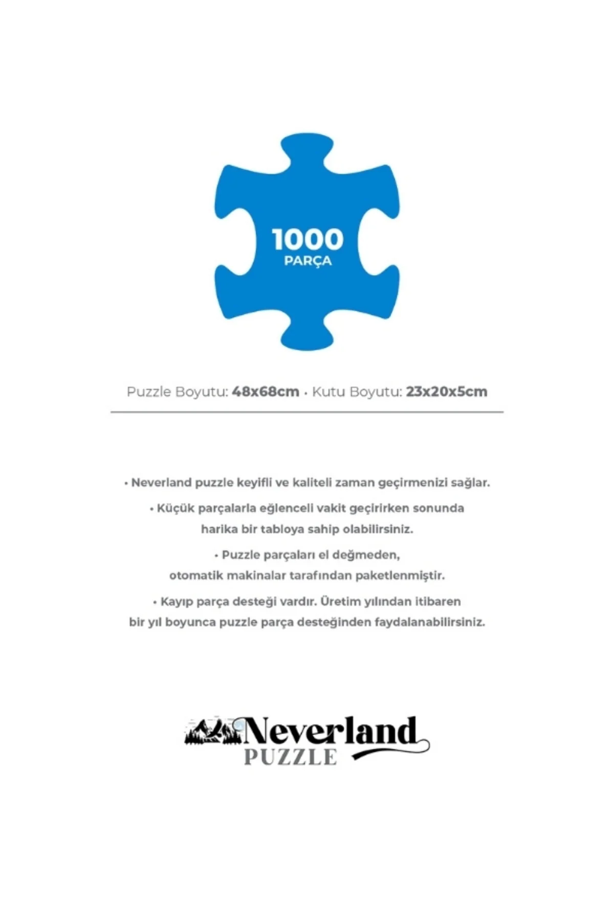 پک دو عددی پازل 1000 تکه – مدل‌های Colmar و لندن Neverland Neverland