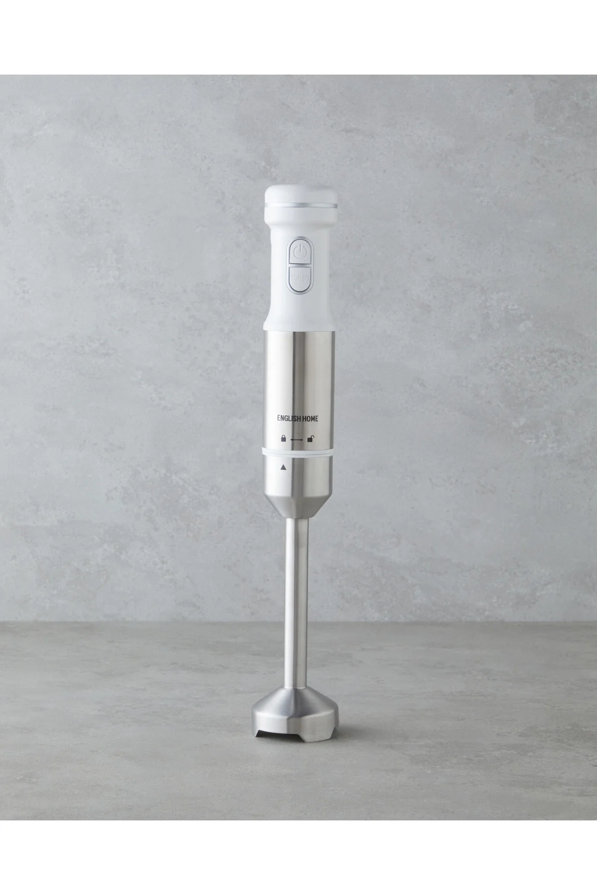 ست مخلوط کن MBS 3010 4 مینی با چاقو 1500W سفید کروم English Home