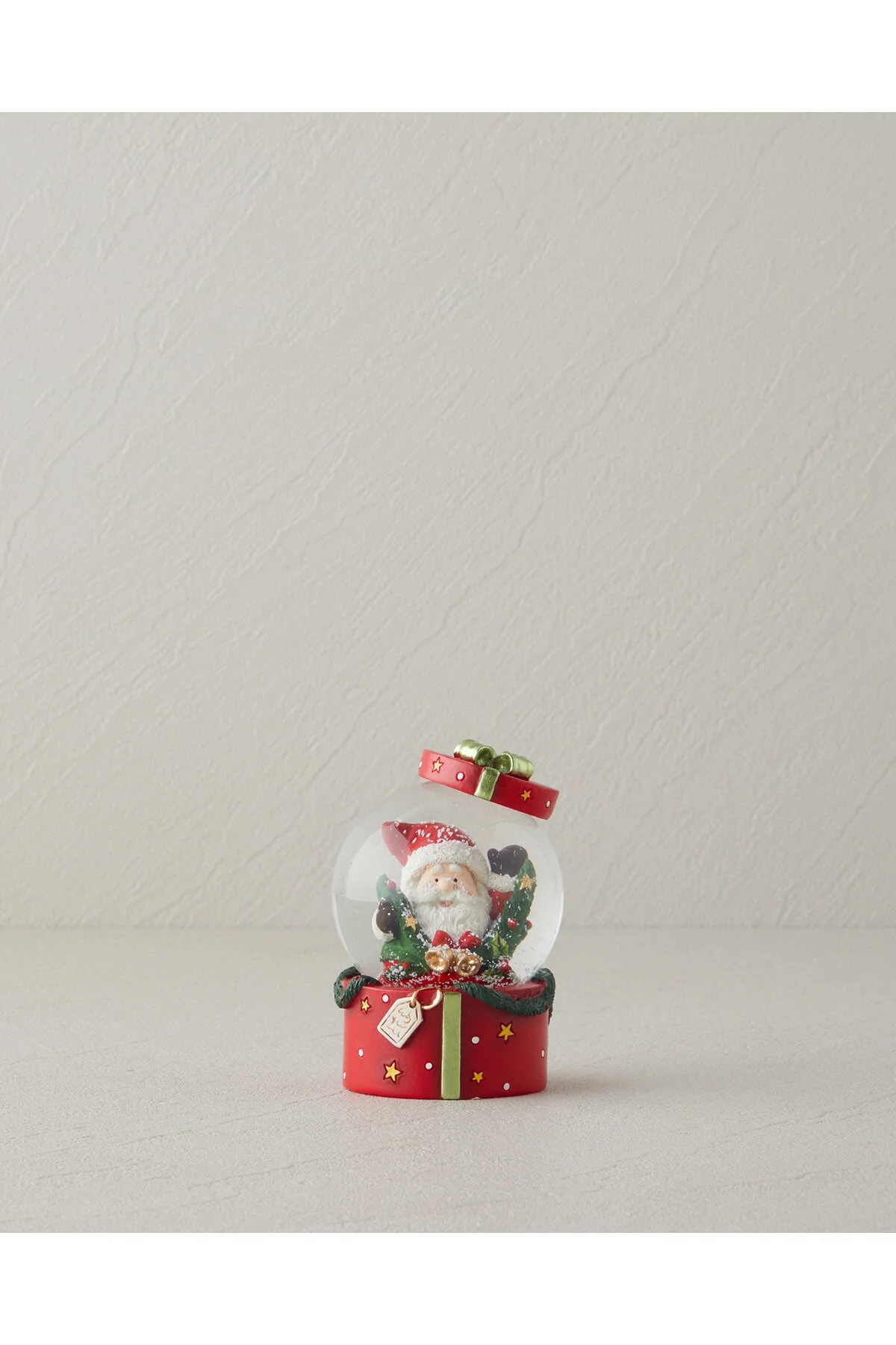 گوی برفی BRANCO SNOW GLOBE 10 سانتی متر قرمز English Home
