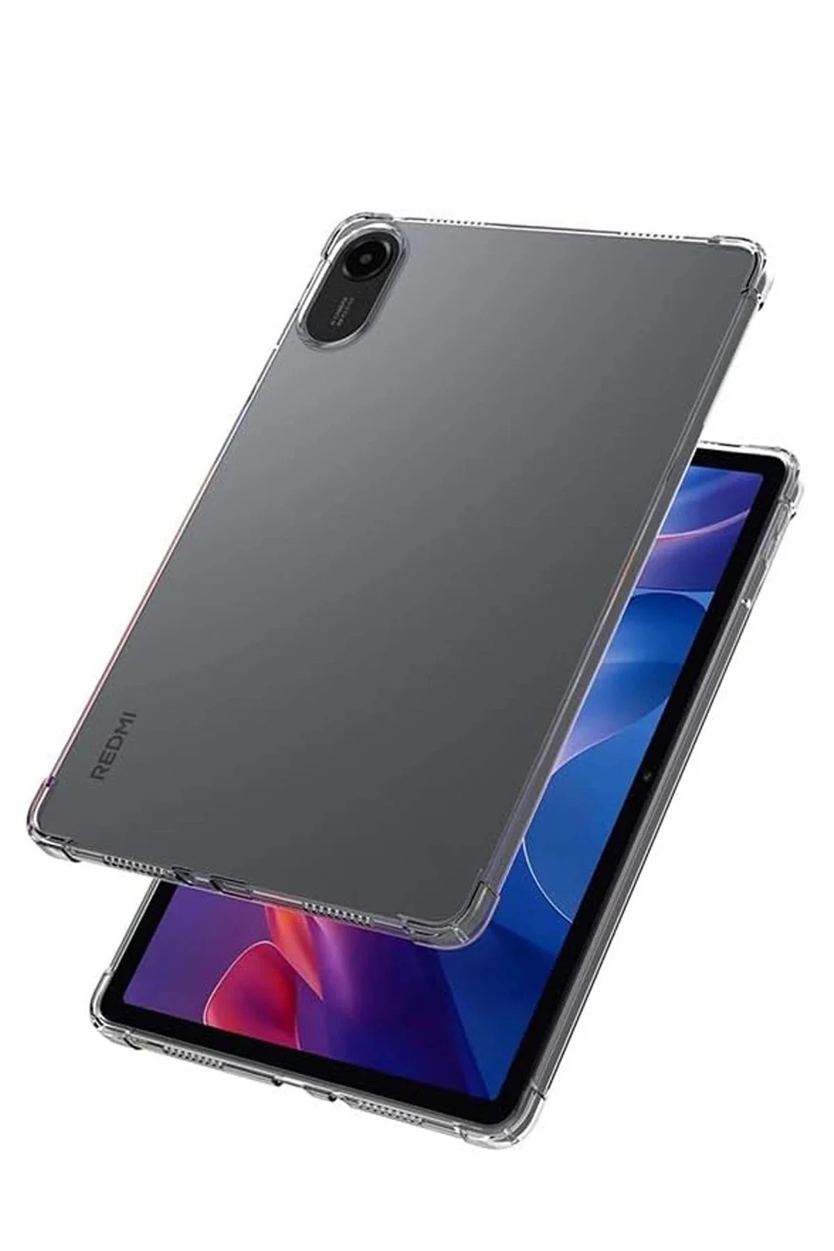 کاور تبلت شیائومی REDMI PAD 2 CASE ANTI SHOCK SILICONE TRANSPARENT MegaSepet