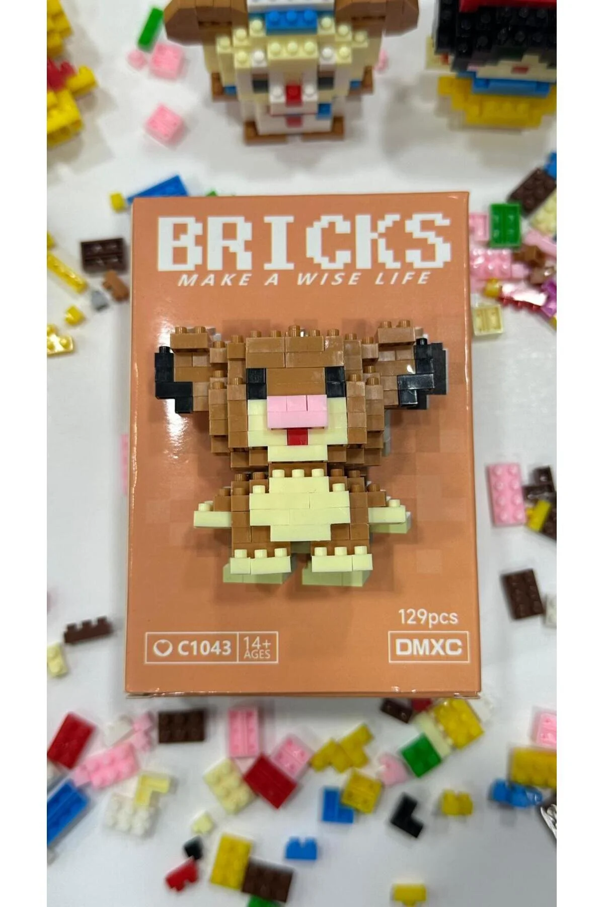 پازل سه بعدی مدل فیگور کاراکتر ست اسباب بازی مینی بلوک Bricks