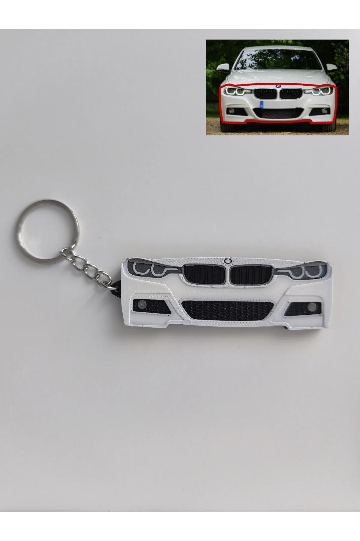 جلیقه کلید جاکلیدی ماشین سپر BMW F30 Melibu