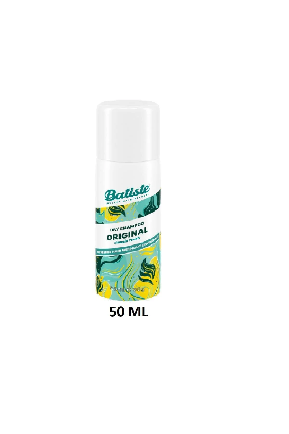شامپوی خشک 50 میلی‌لیتری اورجینال مناسب برای همه انواع مو باتیست Batiste