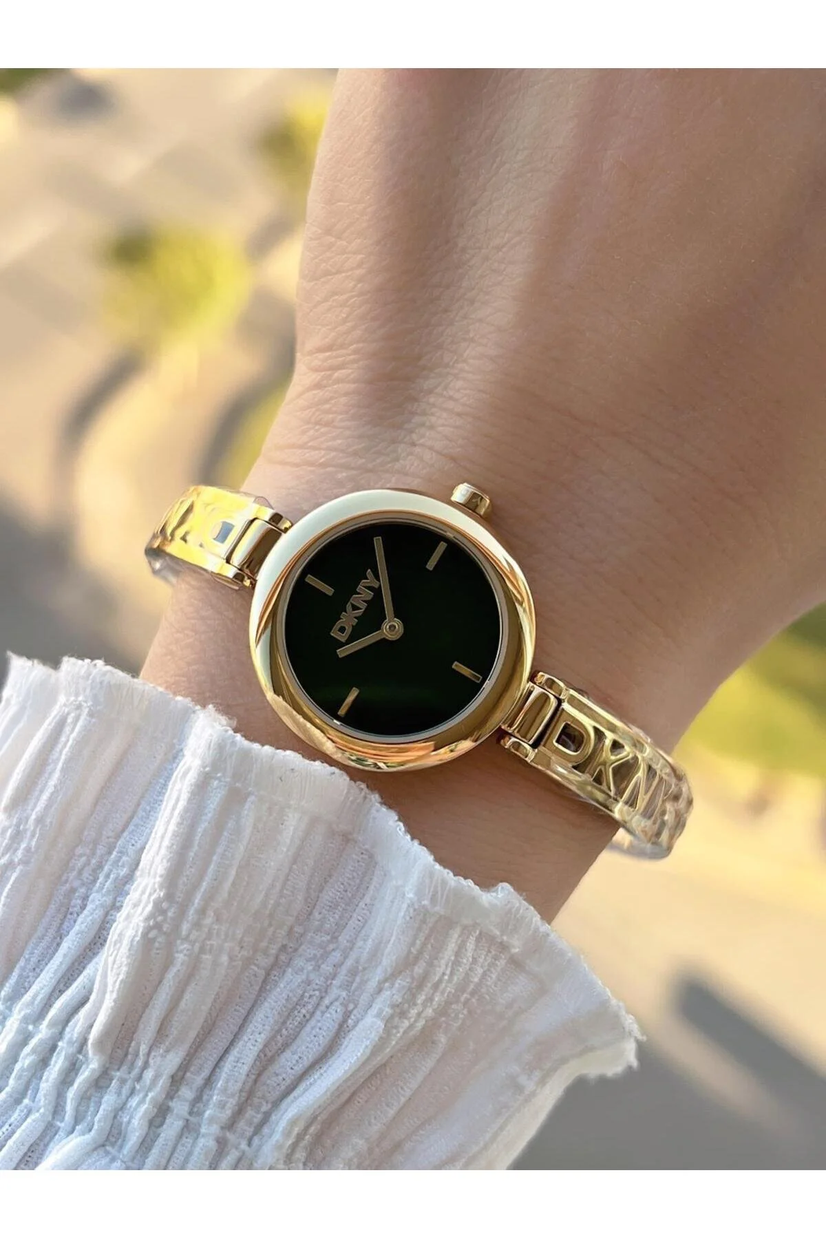 ساعت قاب و بند استیل 5 مچی زنانه ضد آب ATM با 2 سال گارانتی DKNY.0065.2 اورجینال Dkny