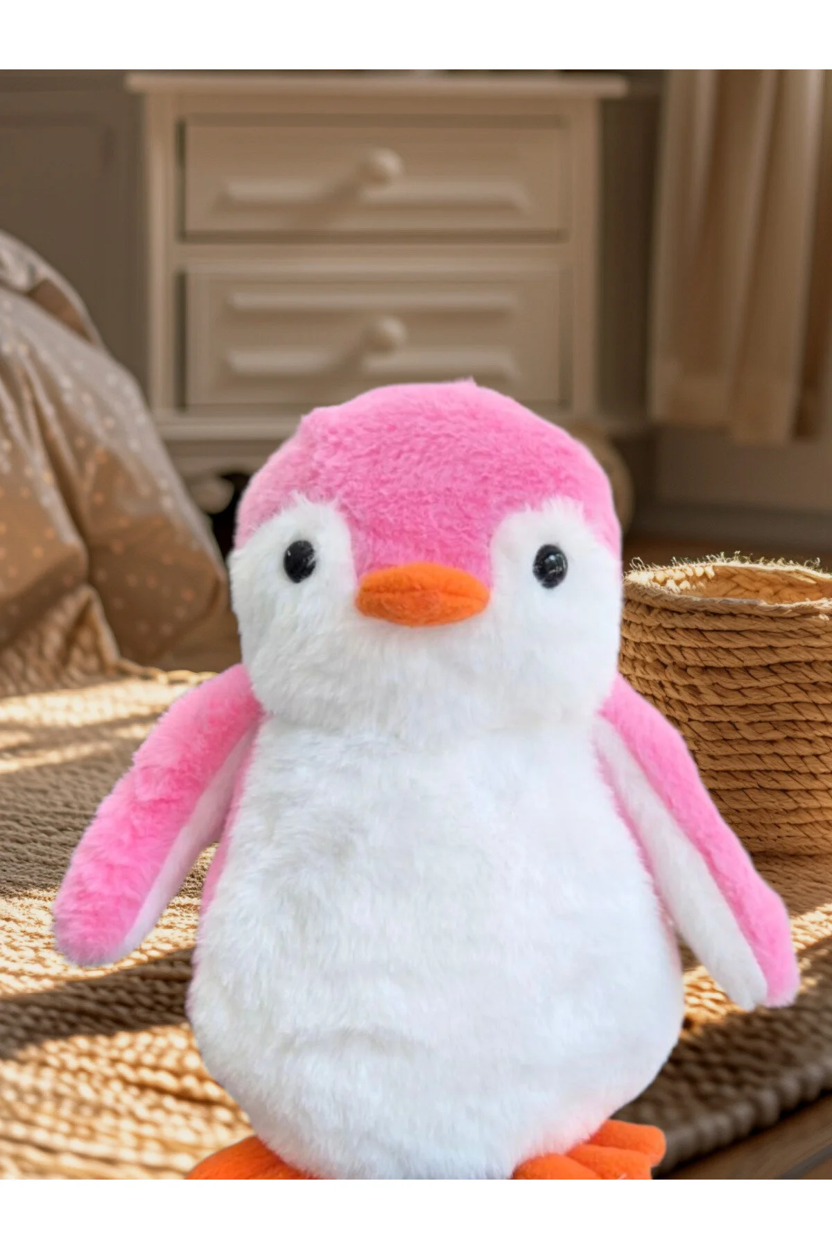 اسباب بازی های پشمی PINGU SLEEPING COMPANION و PINK CUTE PENGUIN PLUSH TOY PILLOW Mellito