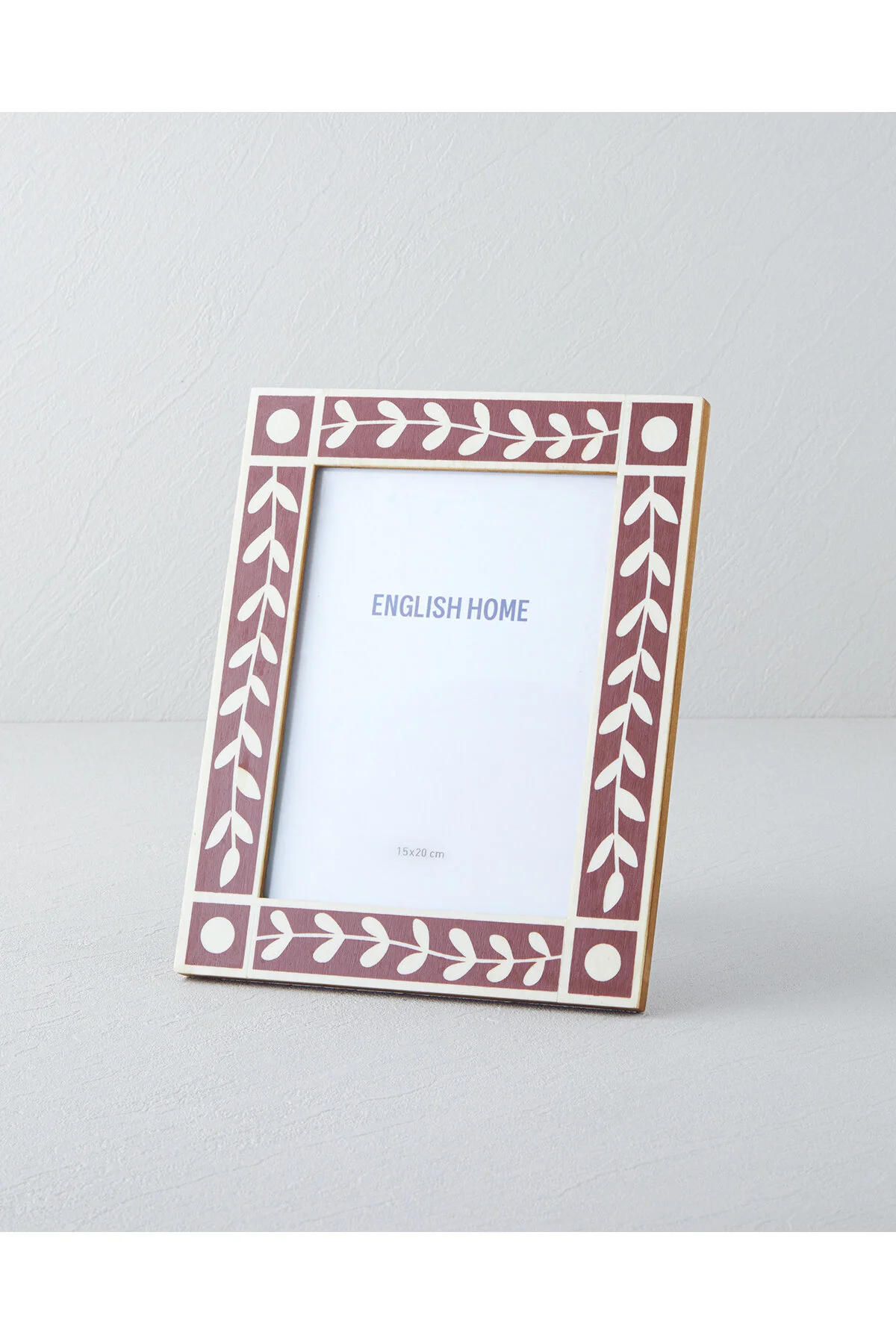 قاب عکس LIERRE 15X20 سانتی متر قرمز English Home