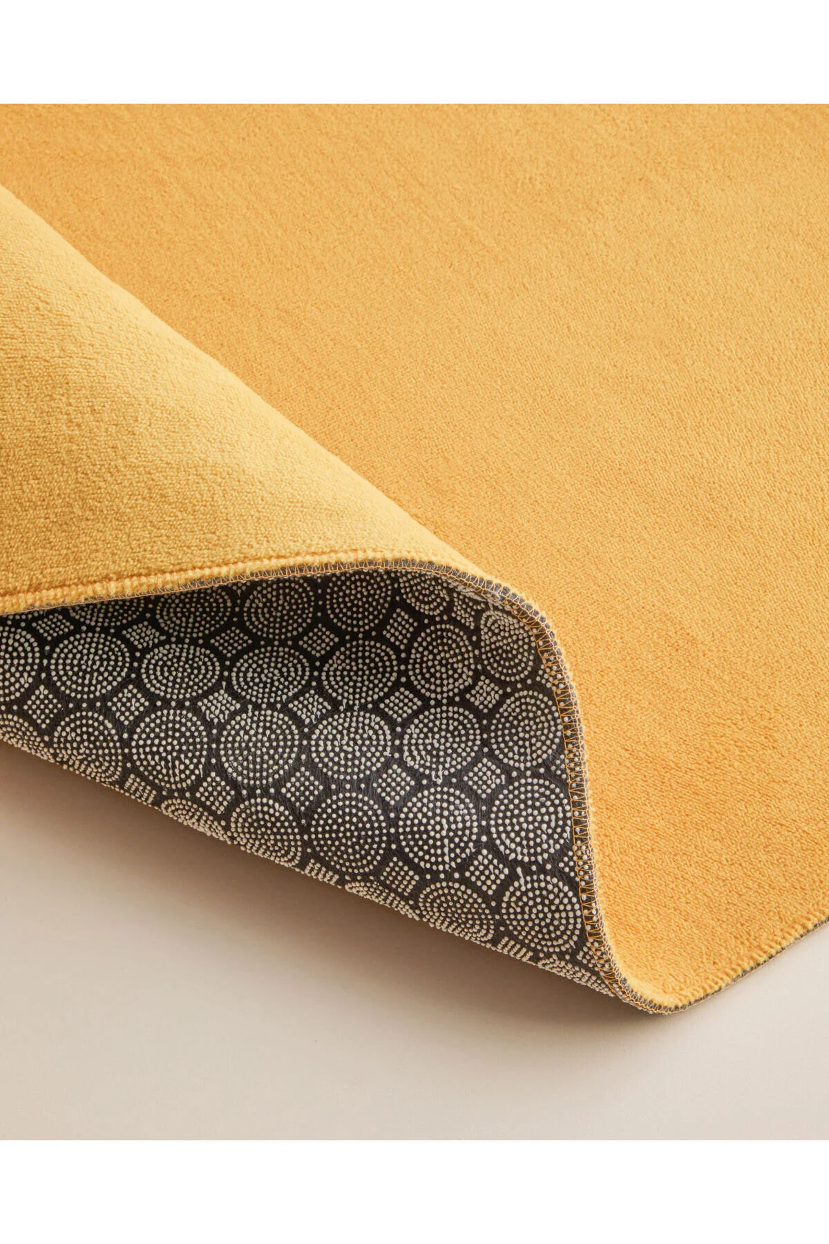 پادری حمام GRIDLINE BATH MAT SET 60X100 CM + 50X60 MUSTARD English Home