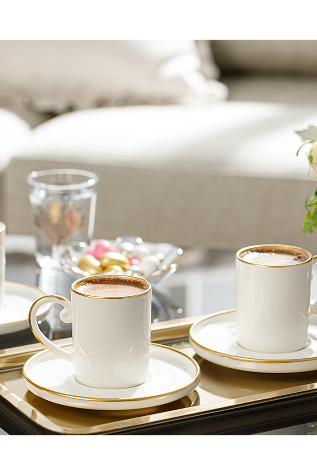 فنجان قهوه مارلا 85 میلی لیتر طلای English Home - English Home - انگلیش هوم - فنجان قهوه