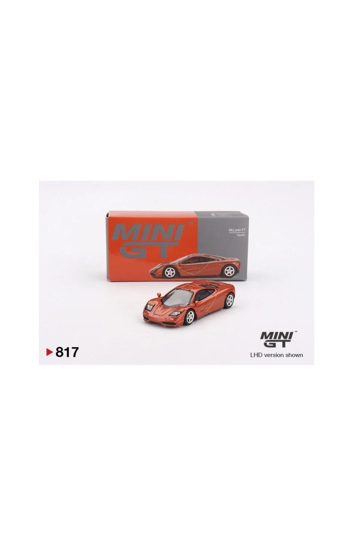 مدل خودرو ماشین 817 مک لارن F1 YQUEM1 64 اورجینال mini gt