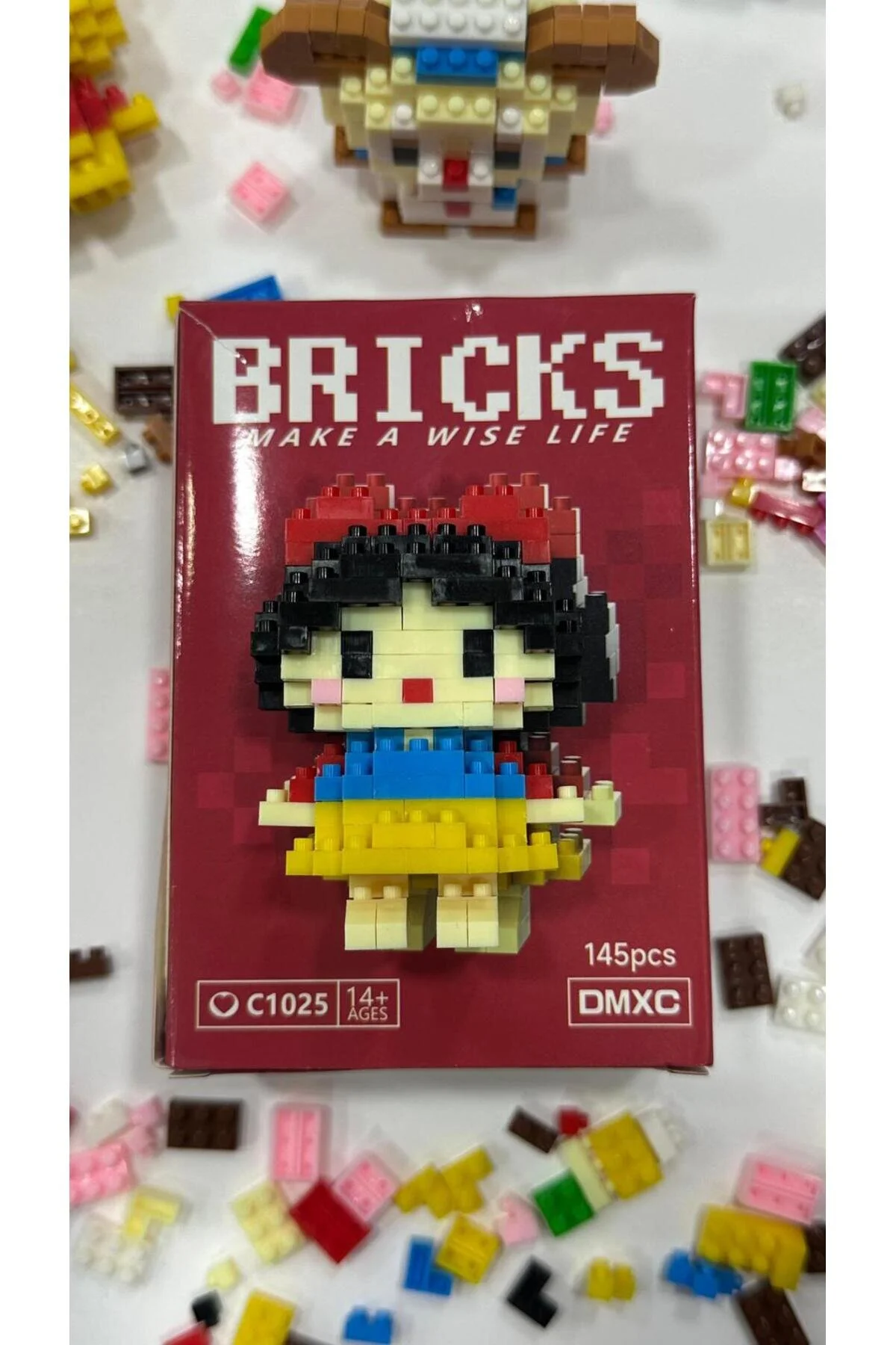 پازل سه بعدی مدل فیگور کاراکتر ست اسباب بازی مینی بلوک Bricks