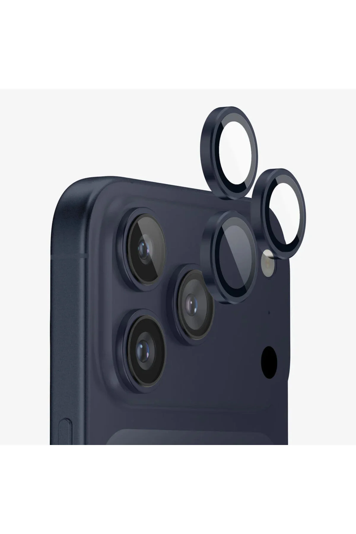 کاور و قاب محافظ لنز دوربین ABIS ضد انعکاس ممتاز SAPPHIRE سازگار با IPHONE 17 PRO MAX Paladyum Case