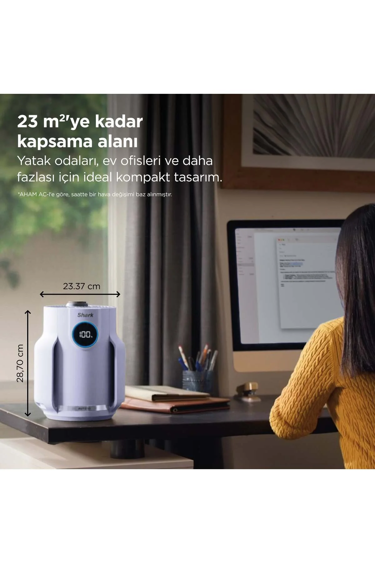 تصفیه کننده هوا دستگاه NEVERCHANGE5 COMPACT PRO اسطوخودوس اورجینال Shark
