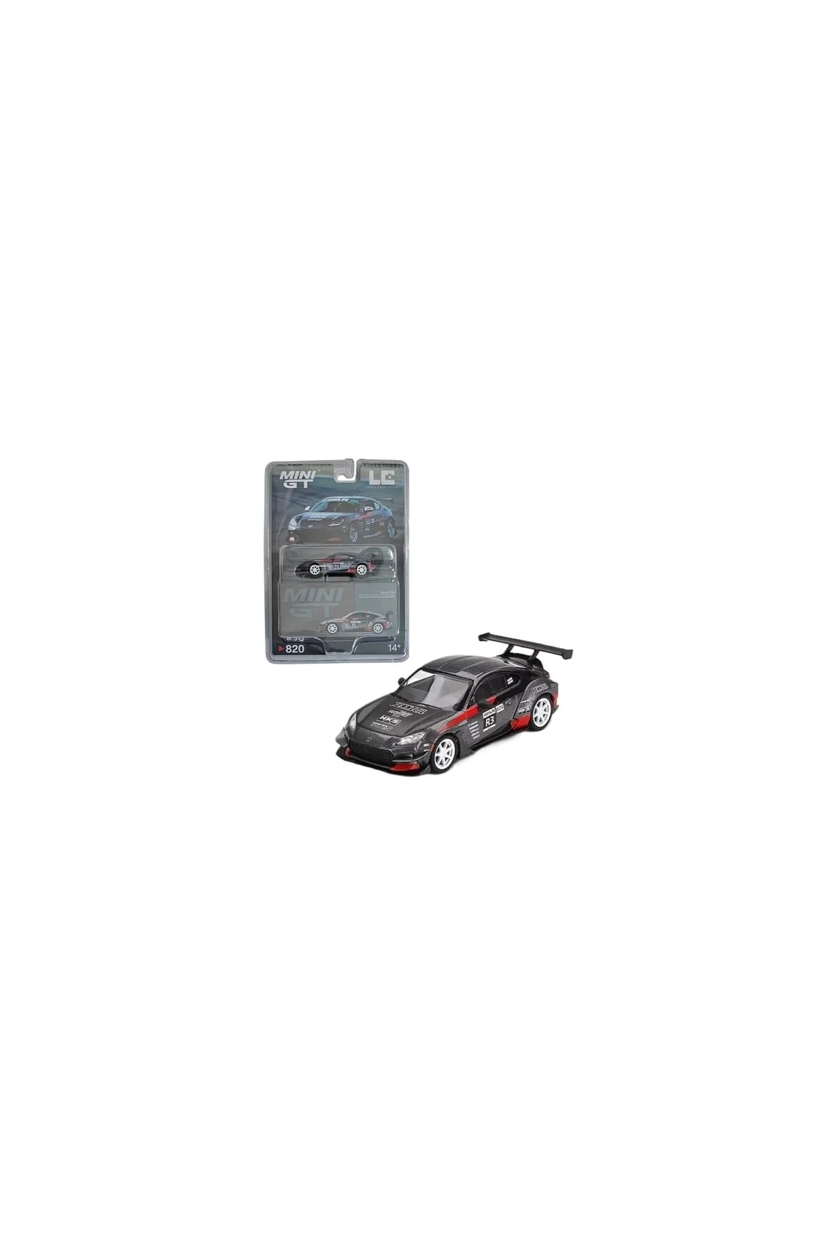 مدل خودرو 1 64 تویوتا GR86 لری چن HKS توربوشارژ بسته تاول زده اورجینال mini gt
