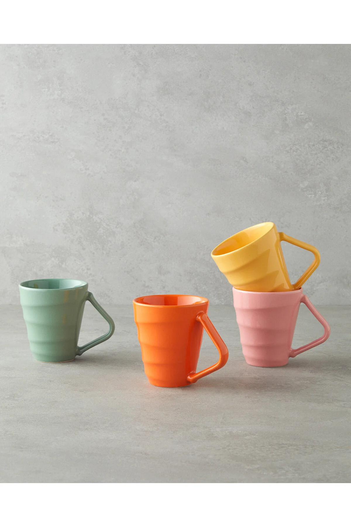 ماگ TWISTY SERAMIK CUP 255 میلی لیتر نارنجی English Home