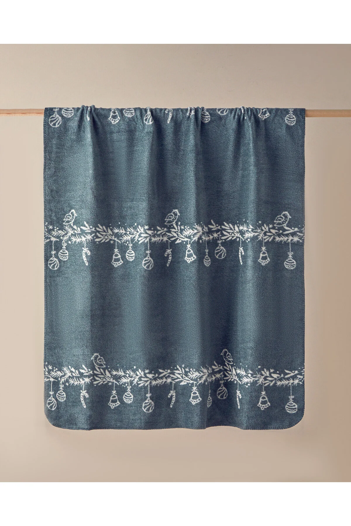 پتوی یک نفره پتو تلویزیون پنبه اکریلیک گفتگوی روشن 130X170 سانتی متر سبز English Home