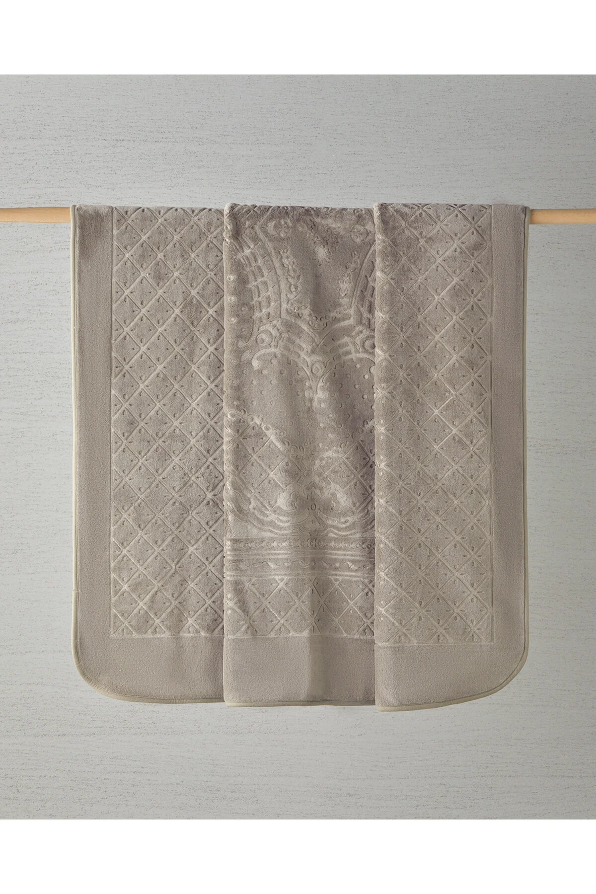 English Home پتوی دو نفره Emboss 200x220 سانتی متری بژ