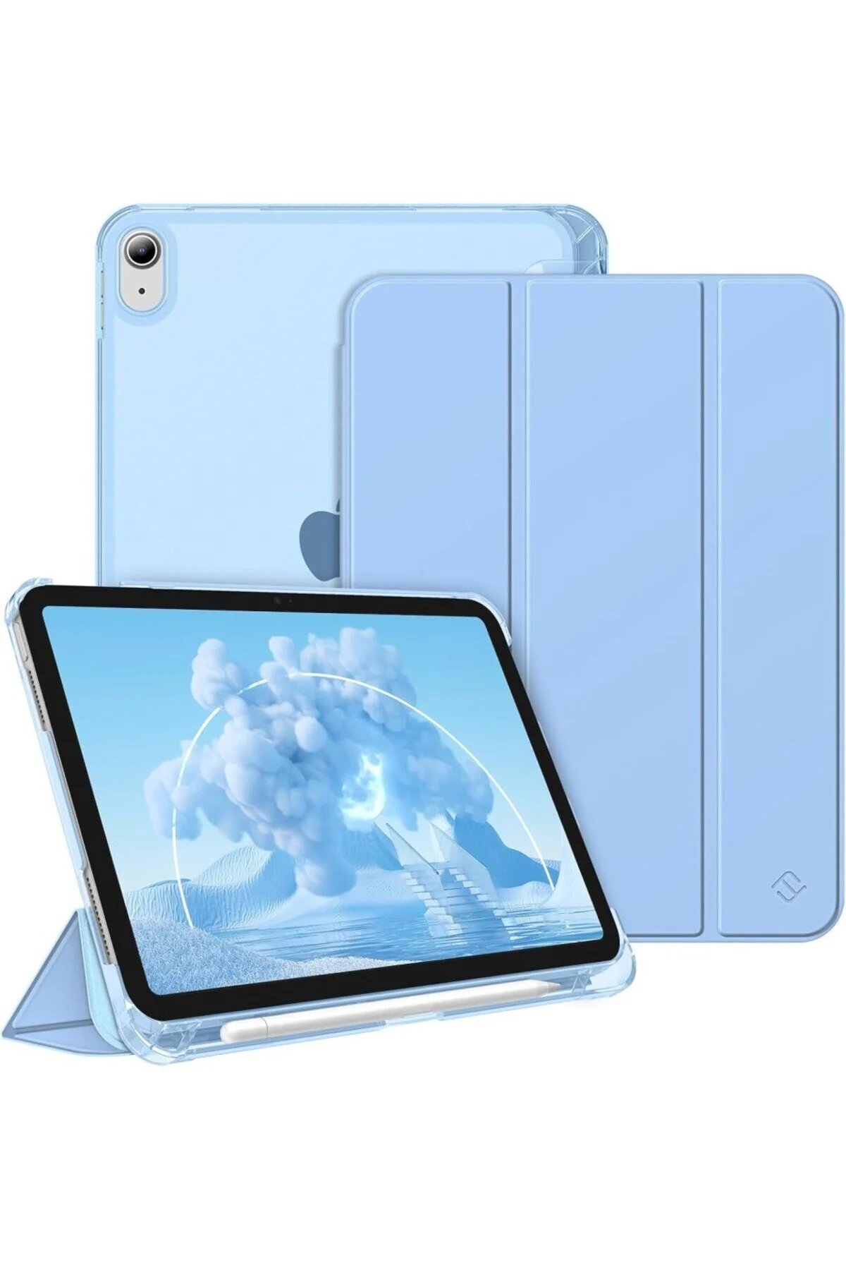 کاور تبلت APPLE IPAD AIR 11INCH M2 M3 CASE FLIP COVER قاب کامپیوتر با محفظه قلم UnDePlus