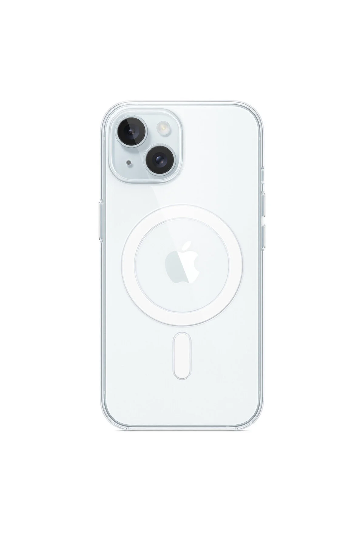 کاور و قاب شفاف میکای متحرک APPLE IPHONE 15 MAGSAFE با جعبه غیر زرد رنگ مشابه نسخه اصلی RainyFire Tech