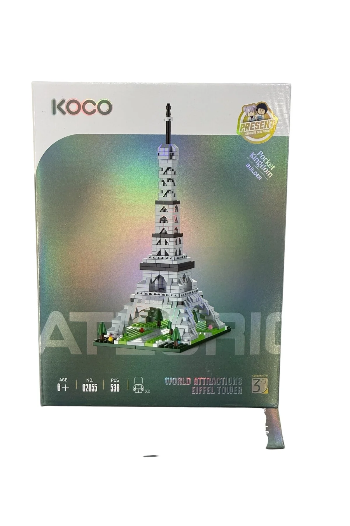 لگو و اسباب بازی های ساخت محور برج ایفل KOCO 538 PIECES از ترکیه G-TUĞ OUTLET