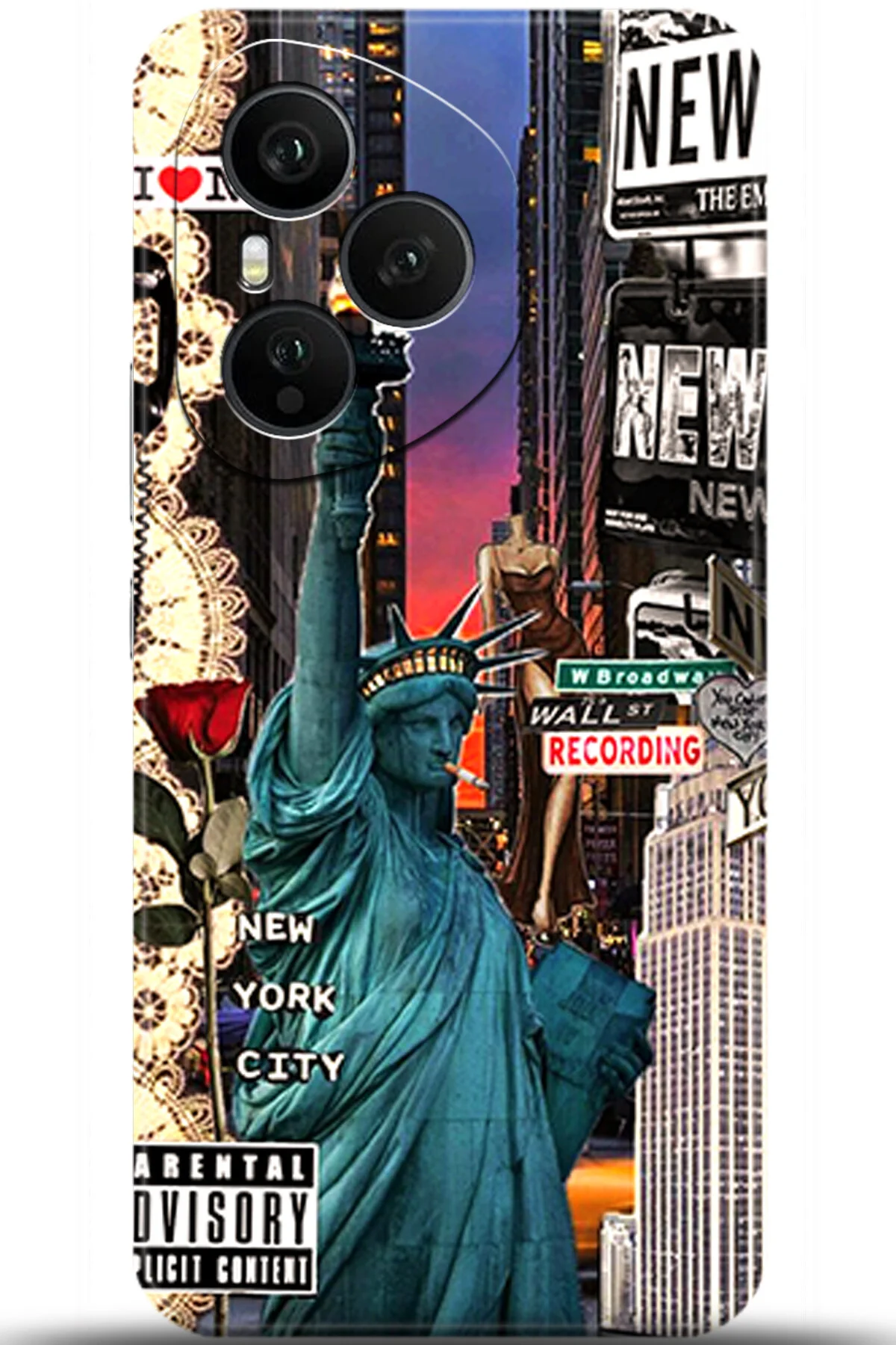کاور و قاب آنر 400 PRO CASE HD PRINTED I AM DEFENCELESS adveksiyon