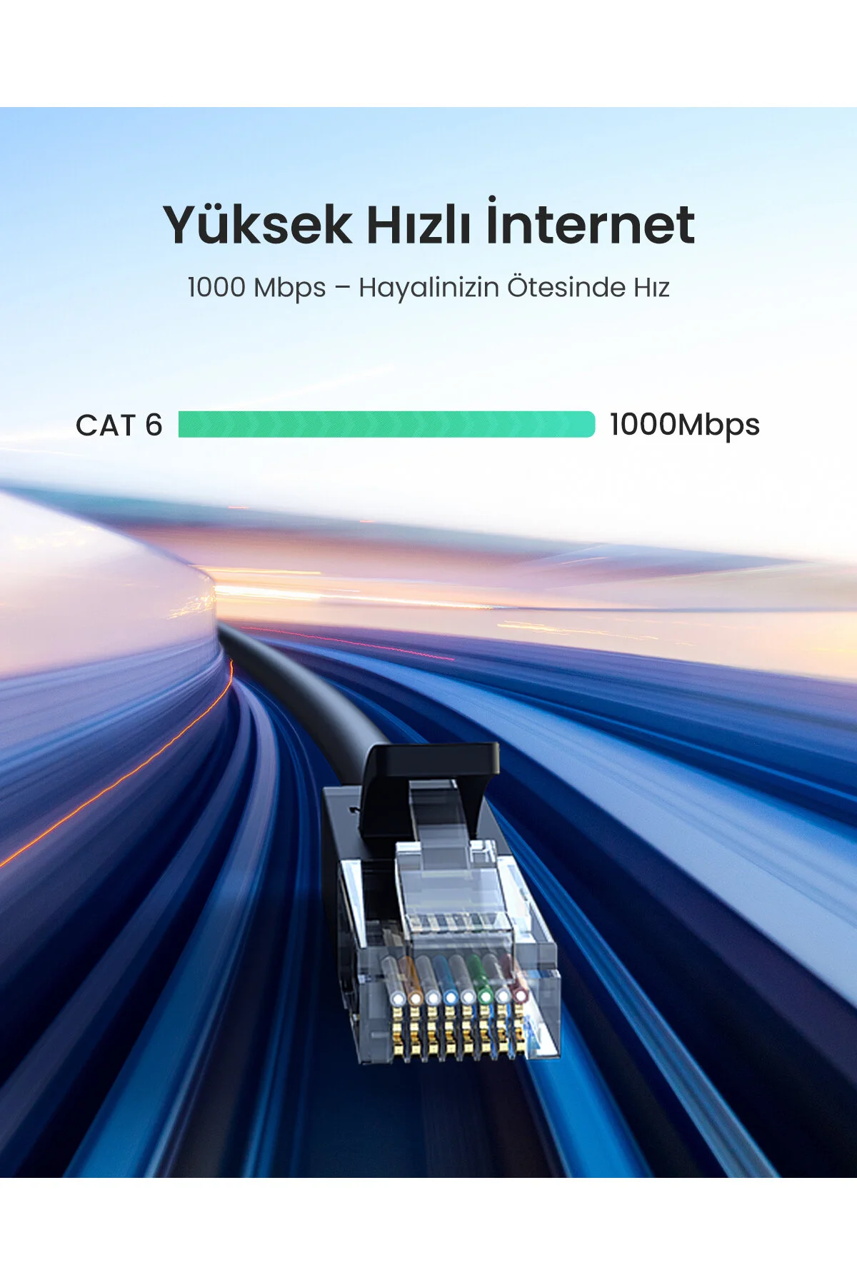 کابل شبکه اترنت CAT6 1000MBPS 40 متر Ugreen