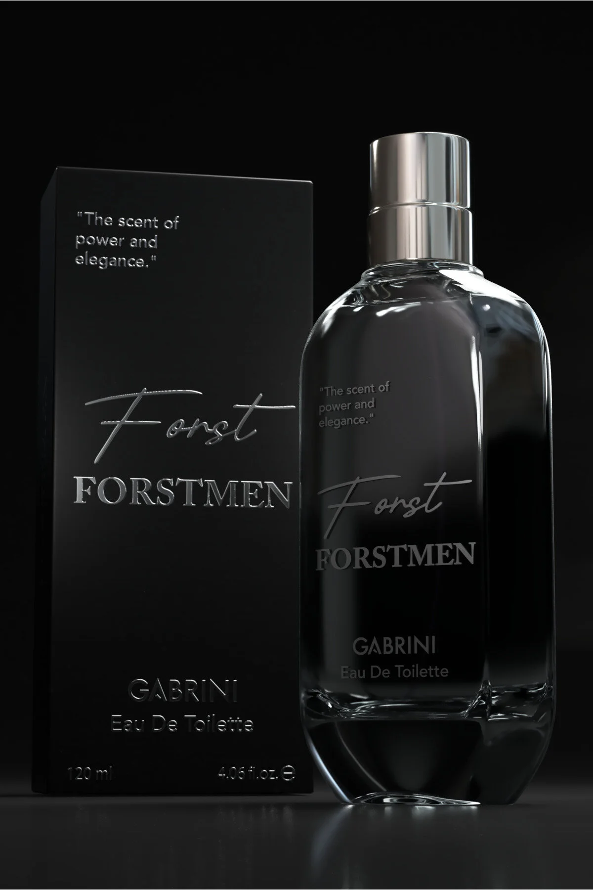 عطر مردانه فورستمن بلک 100 میلی لیتر Gabrini