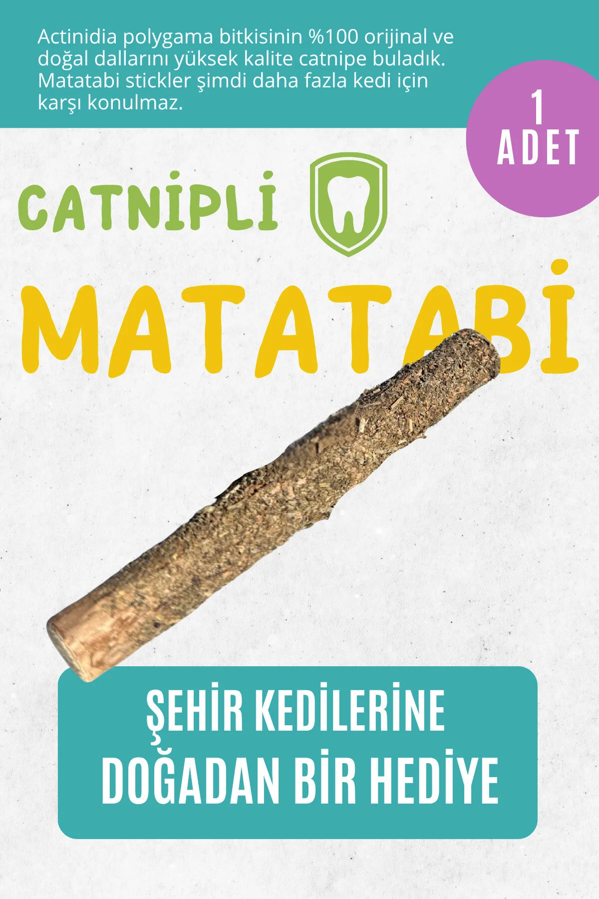 اسباب بازی گربه چوب ای MATATABI 1 PC طبیعی که به تمیز کردن دندان ها و کاهش استرس کمک می کند pawdaz