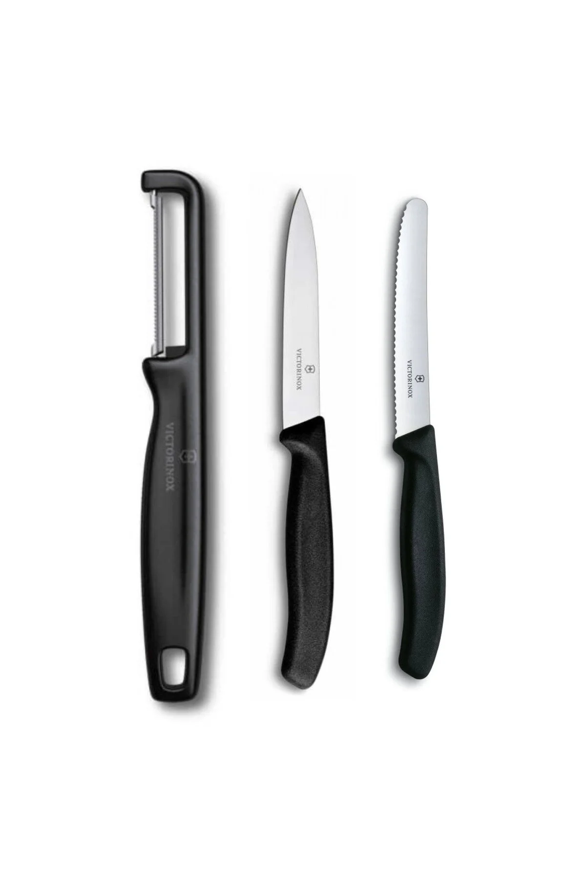 پوست‌کن سفید ست پوست کن مشکی اورجینال VICTORINOX