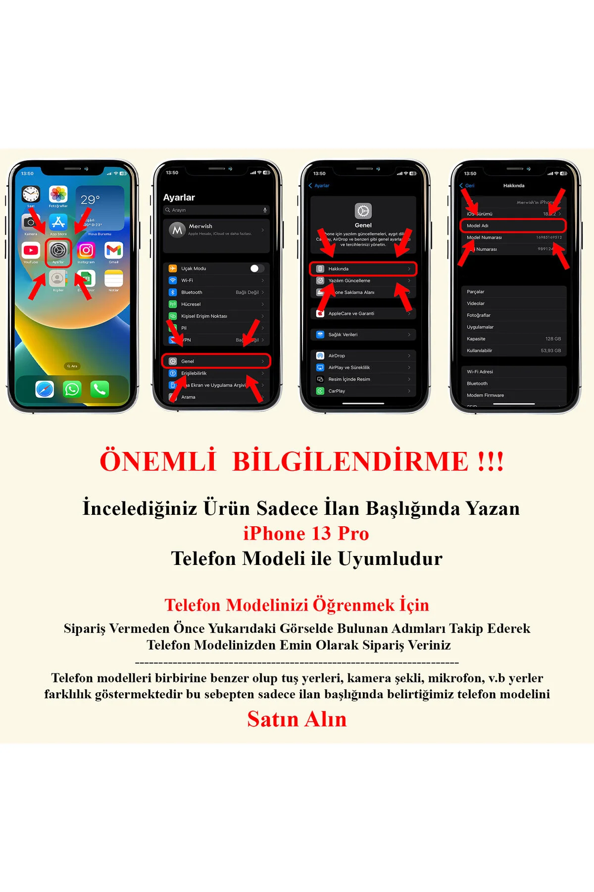 کاور و قاب سبز تیره سازگار با IPHONE 13 PRO MAGSAFE دارای چرم مصنوعی طلایی GtTech