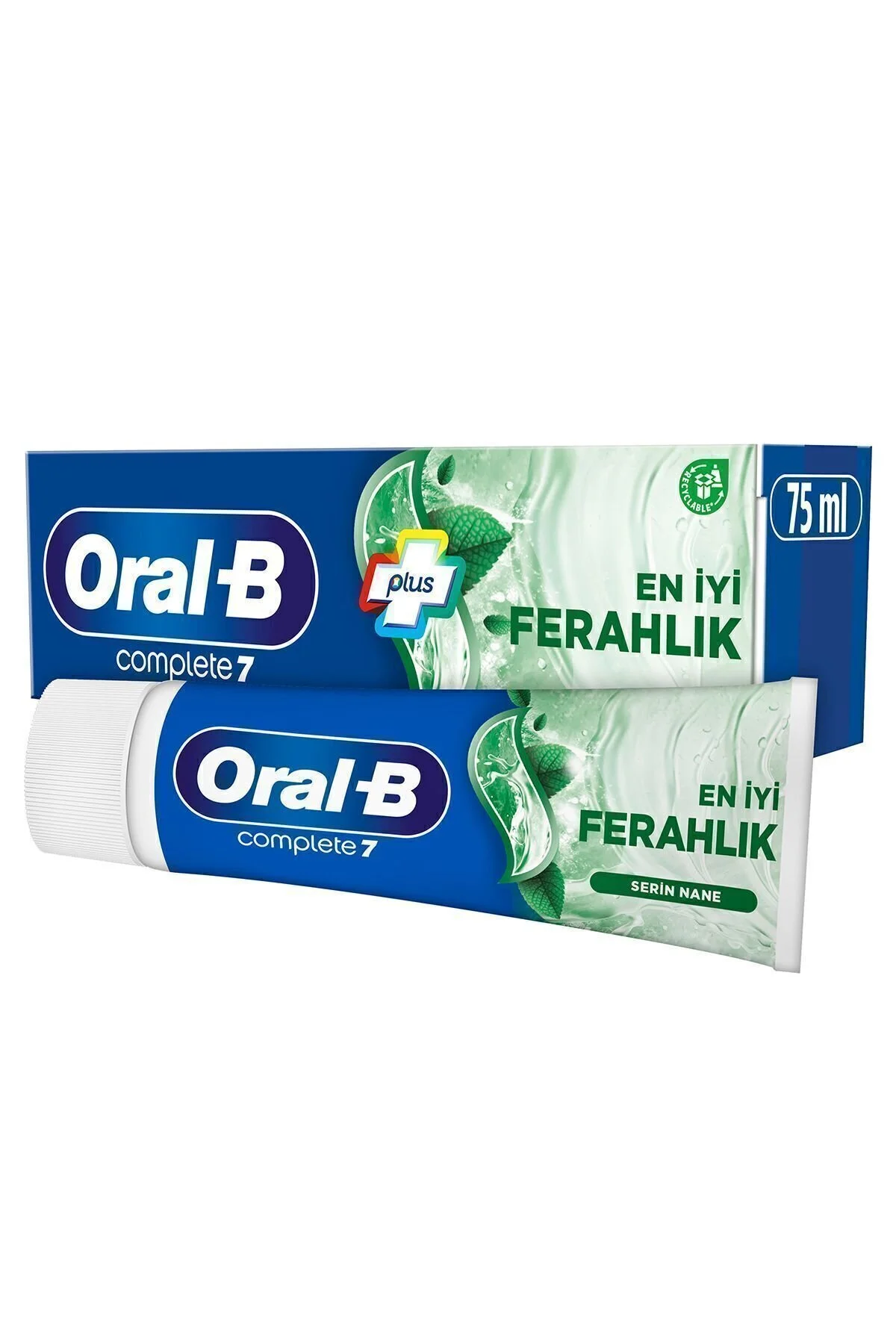 خمیردندان خمیر دندان 75 میلی لیتری FRESHNESS COOL MINT اورجینال Oral-B