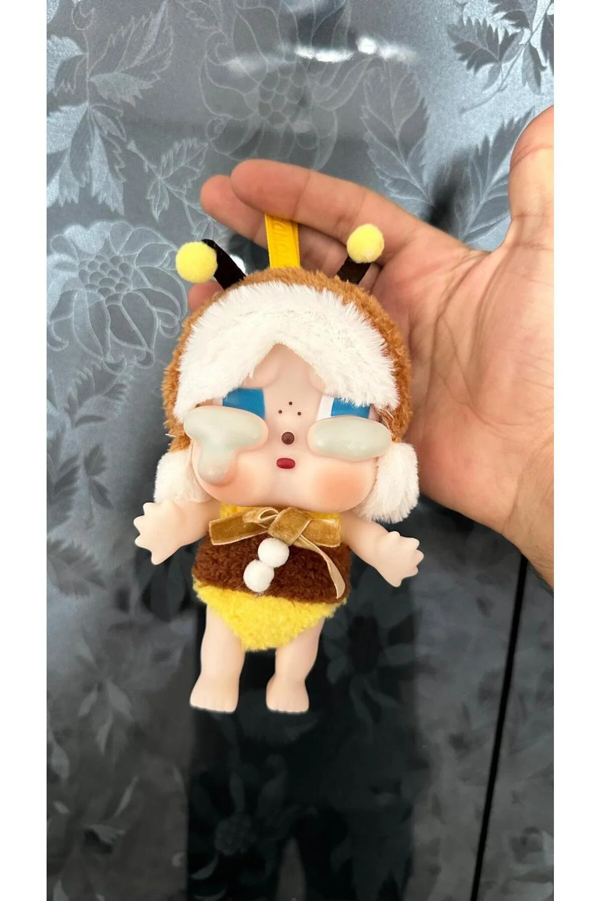 اسباب بازی های پشمی سری CRYBABY BOX CRIES AGAIN جاکلیدی آویز حیوانات کودک وینیل happystoretr