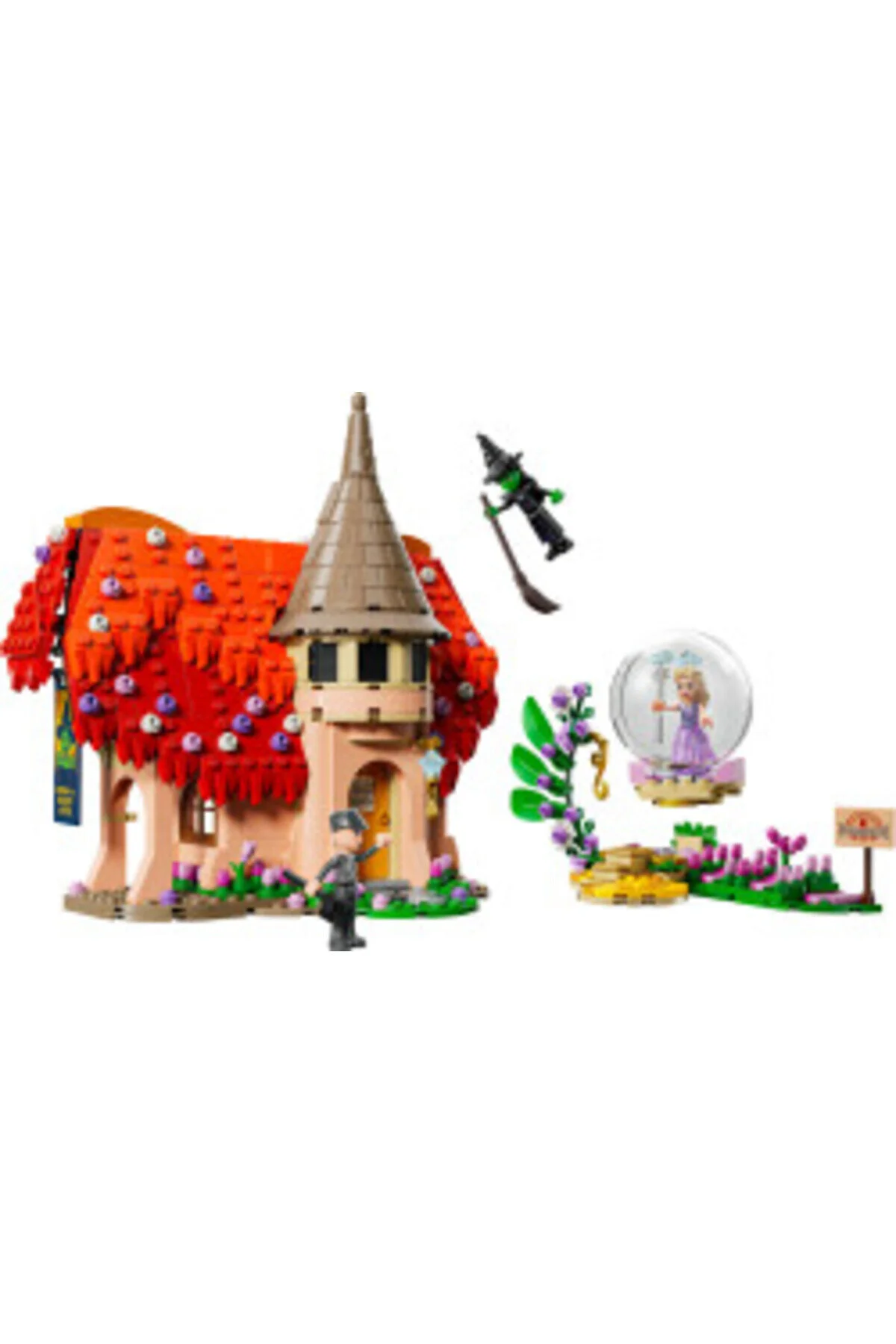 لگو و اسباب بازی های ساخت محور بازدید GLINDA شریر ELPHABA از MUNCHKINLAND ترکیه LEGO