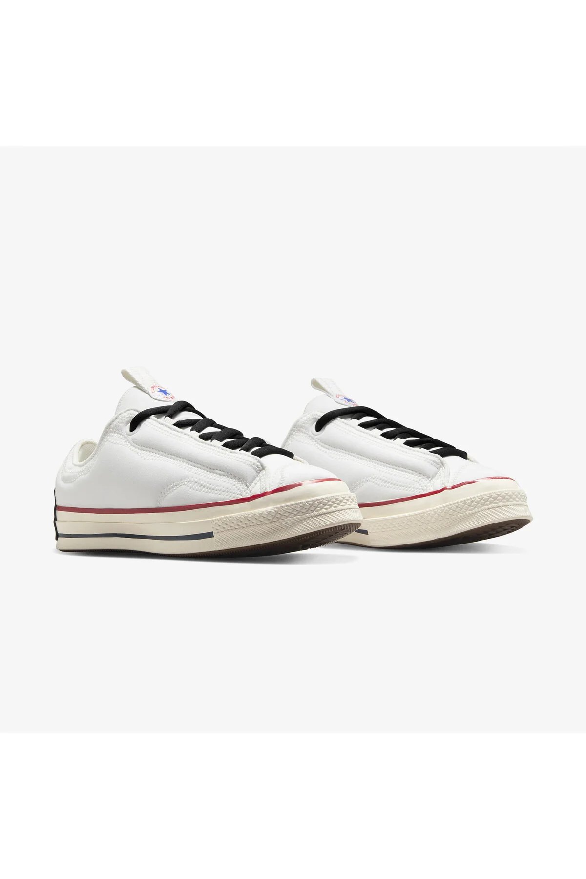 اسنیکر کفش ورزشی یونیسکس سفید چاک 70 پاف اوکس کانورس Converse