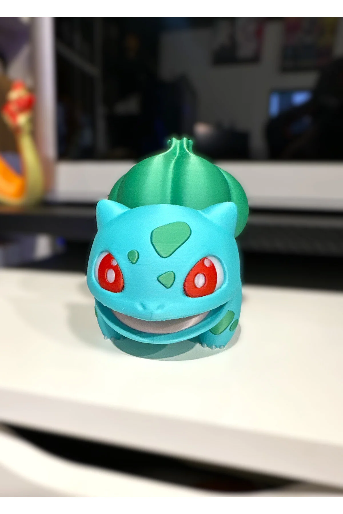 فیگور POKEMON BULBASAUR شکل میز BALBAZAR 10 سانتی متر – انیمه تزئینی دسکتاپ کلکسیونی از ترکیه Anka Atolye