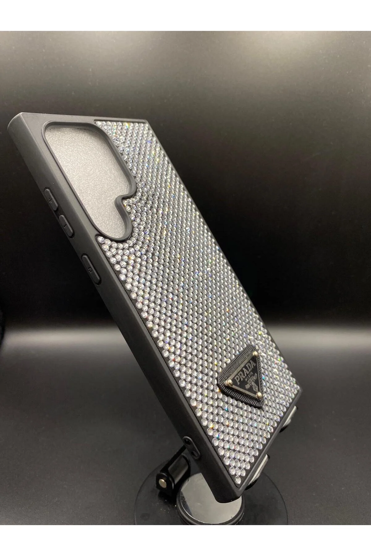 کاور و قاب سیلیکونی براق پرادا استون لوکس سازگار با SAMSUNG GALAXY S25 BotCase