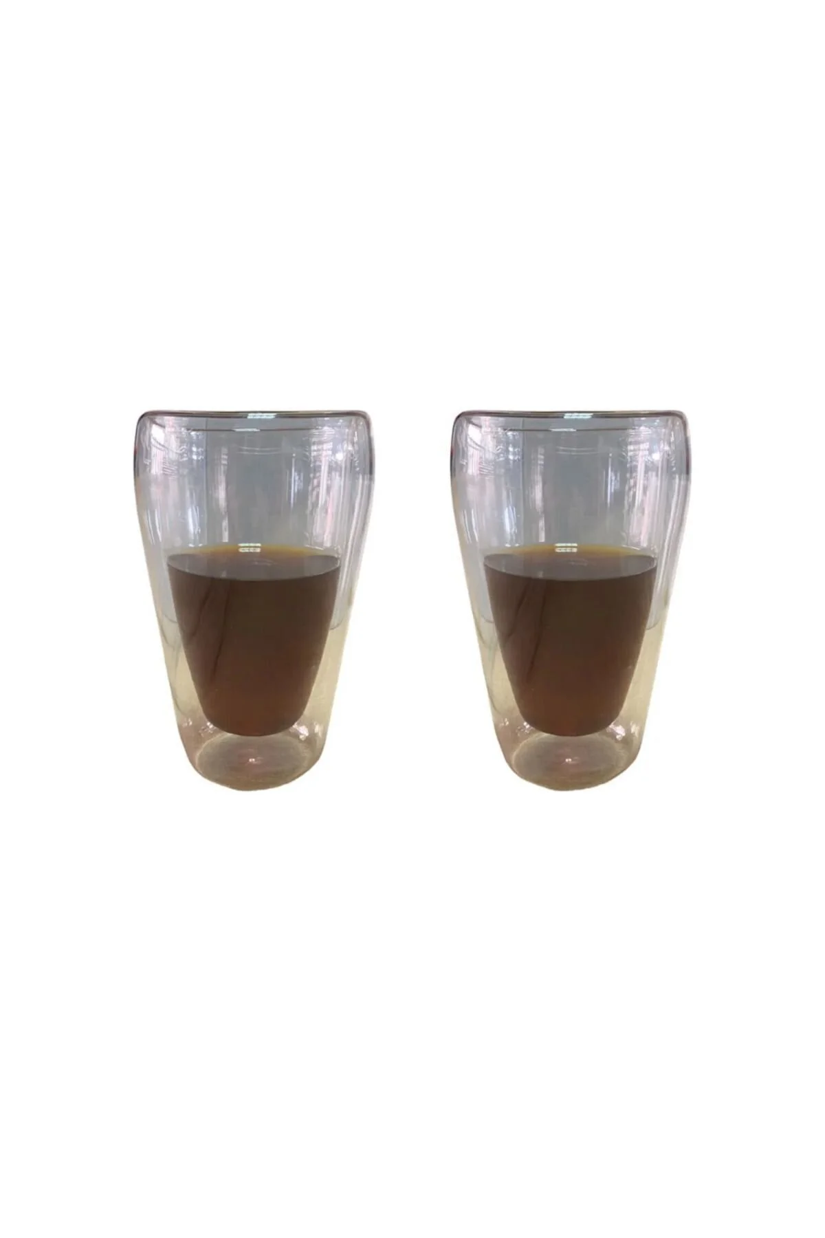 لیوان سبک جدید دوتایی به نام فنجان بلند 400 میلی لیتر آب راننده نرم NESCAFE LATTE CUP 2 قطعه 2258 Kitchen Design Lab