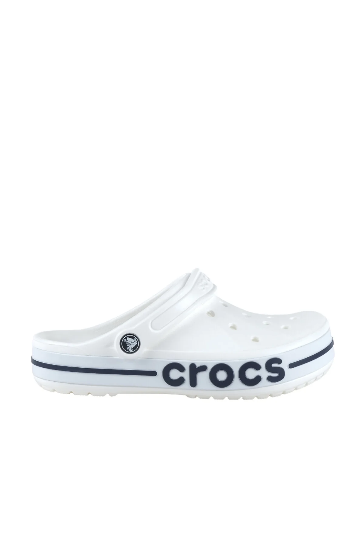 دمپایی مردانه زنانه یونیسکس سفیدسرمه ای و Bayaband Clog کراکس Crocs