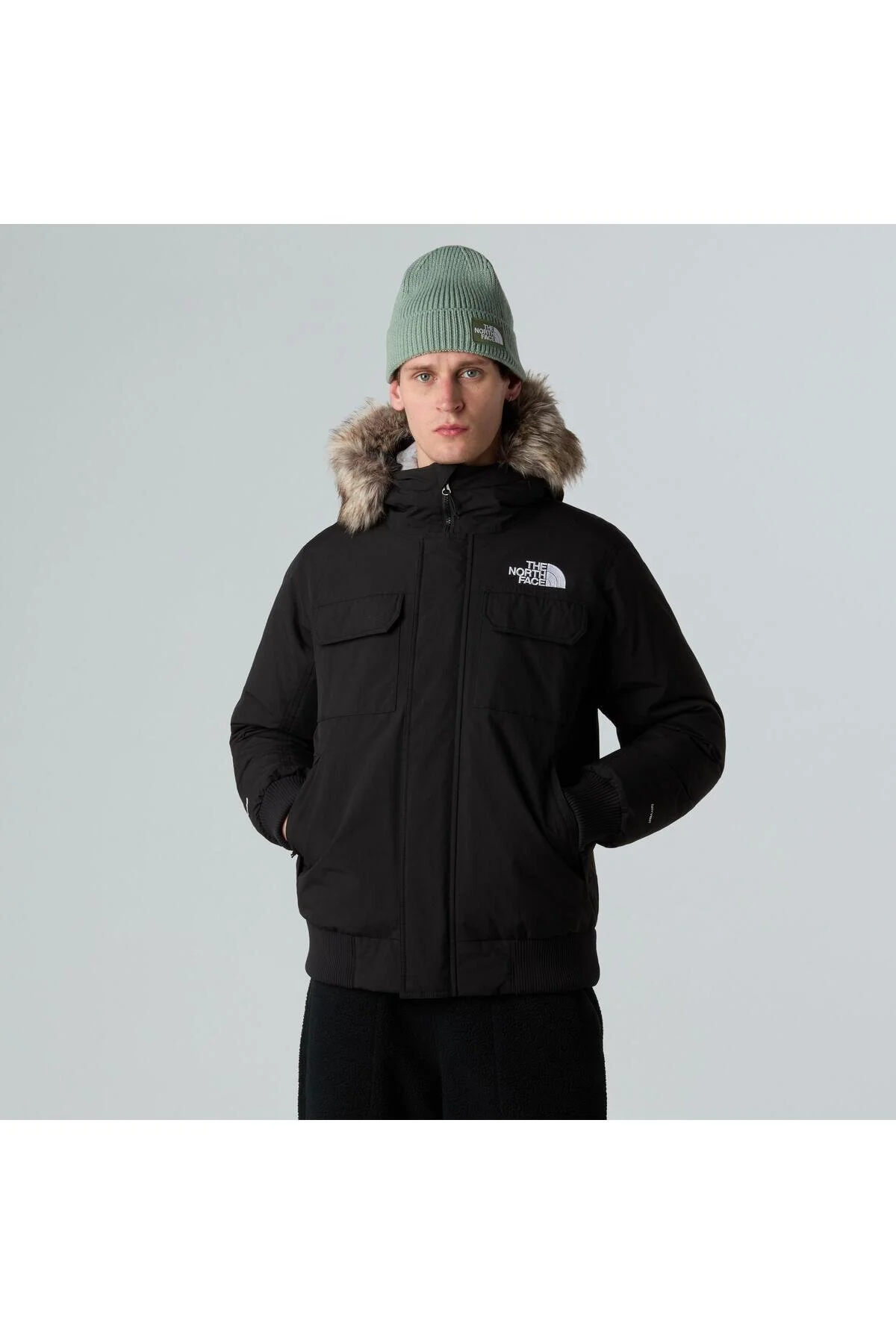 کاپشن کت مردانه بمب افکن MCMURDO NF0A5GD9KX71 BLACK XL The North Face