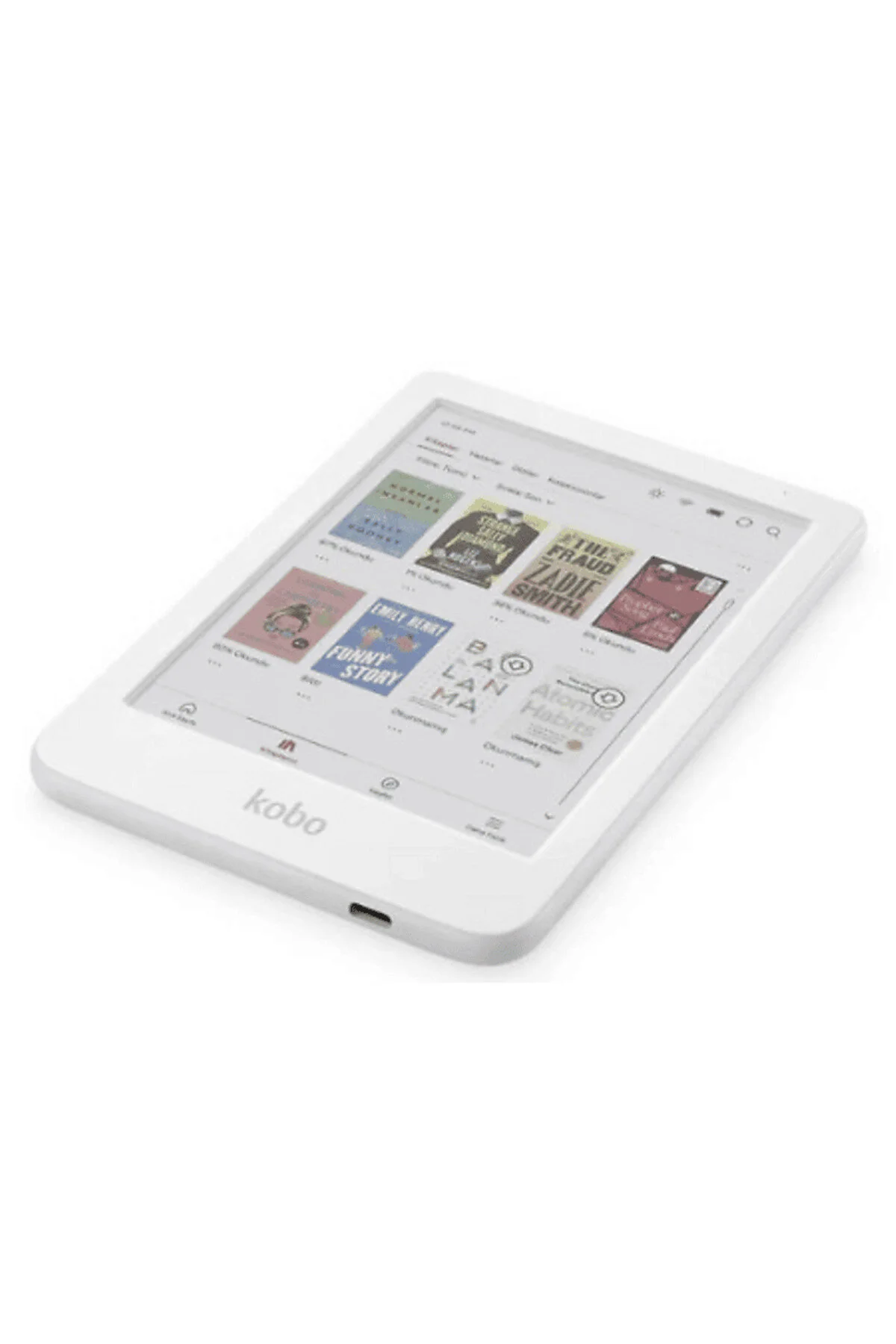 دستگاه کتاب خوان الکترونیکی کلارا رنگی سفید Kobo
